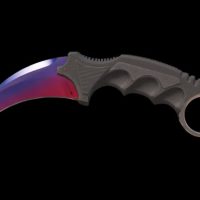 playside Fade (84.5%) Factory New ★ Covert Knife
