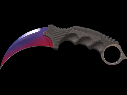 playside Fade (84.5%) Factory New ★ Covert Knife